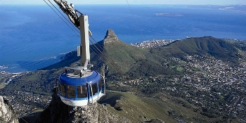 South Africa Small Group Golf Tour Vacation Package Table Mountain Cable Car- PerryGolf + Azamara Cruises
